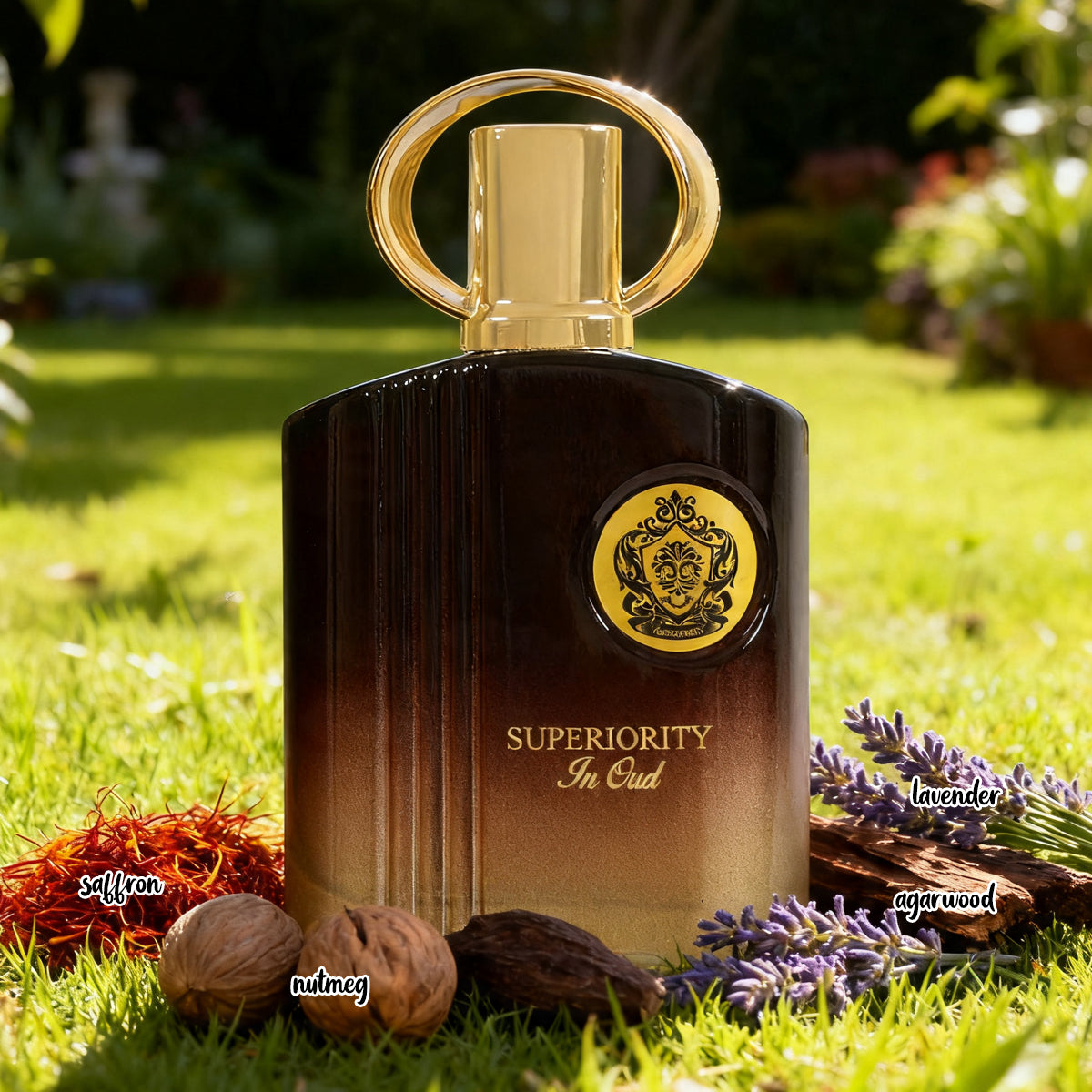 Superiority In Oud  Spray Perfume Eau De Parfum For Men And Women - 100ML/3.4FL.OZ./3PCS