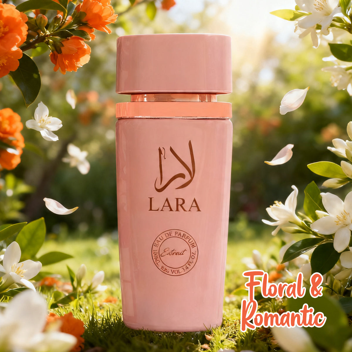 Lara Extrait Spray Perfume Eau De Parfum For Women - 100ML/3.4FL.OZ./3PCS