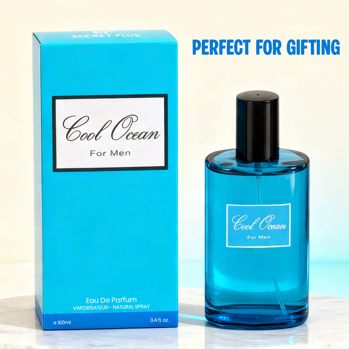 Cool Ocean Spray Perfume Eau De Parfum For Men - 100ML/3.4FL.OZ./3PCS
