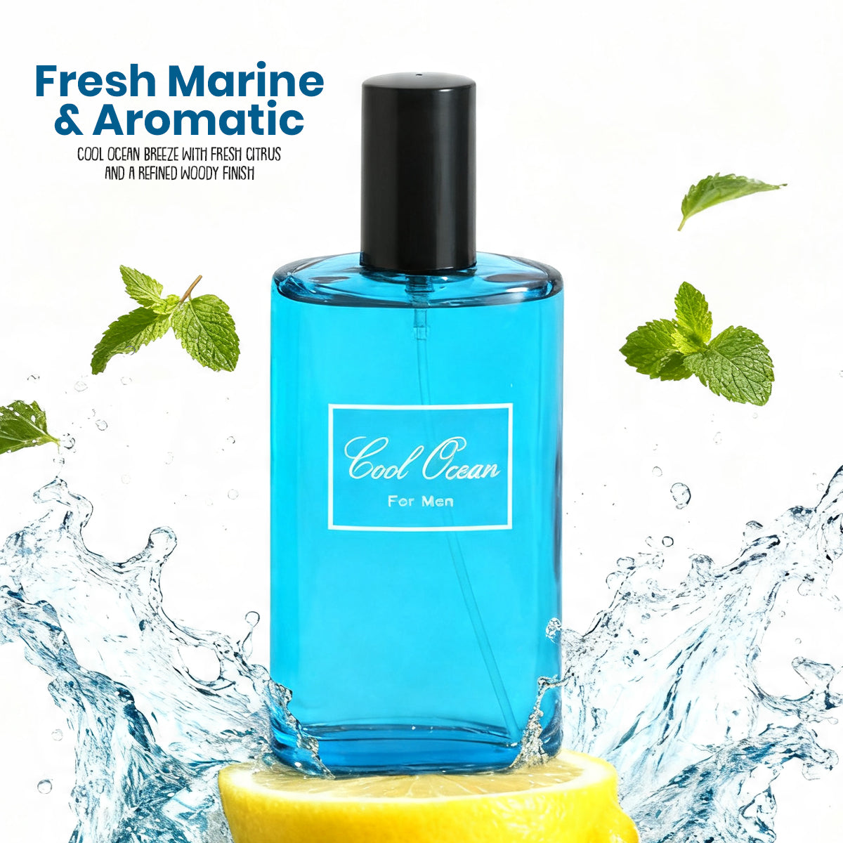 Cool Ocean Spray Perfume Eau De Parfum For Men - 100ML/3.4FL.OZ./3PCS