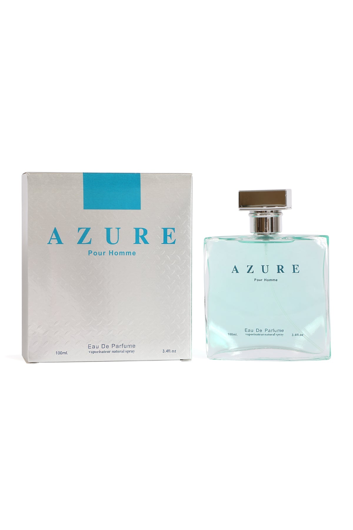 Azure Pour Homme Spray Cologne Eau De Parfum For Men - 100ML/3.4 FL.OZ ...
