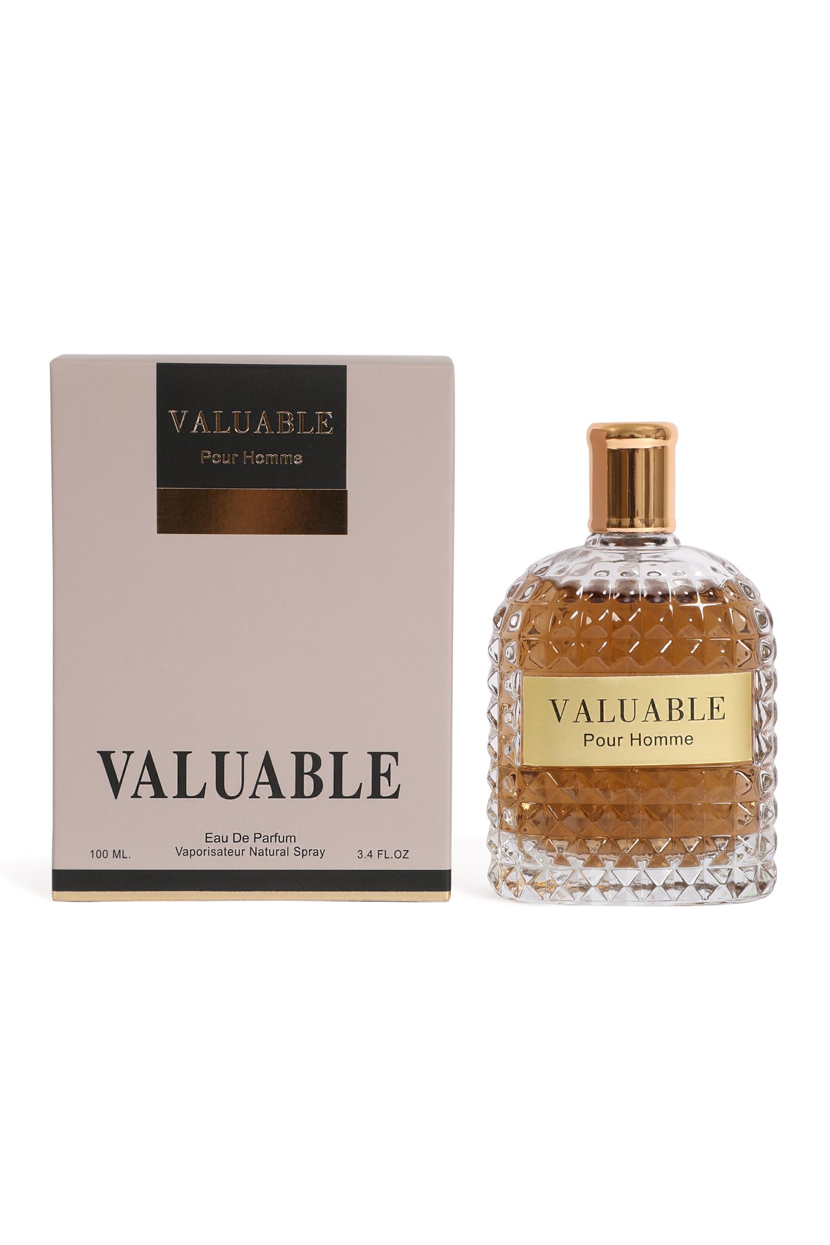 Valuable Pour Homme Spray Cologne Eau De Parfum For Men - 100ML/3.4 FL.OZ/3PCS