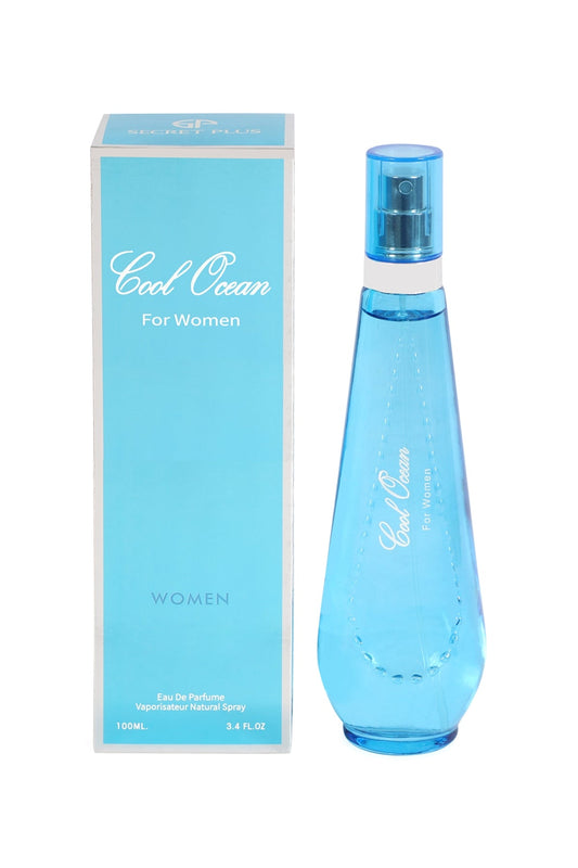 COOL OCEAN FOR SPRAY PERFUME EAU DE PARFUM FOR WOMEN - 100ML/3.4FL.OZ.