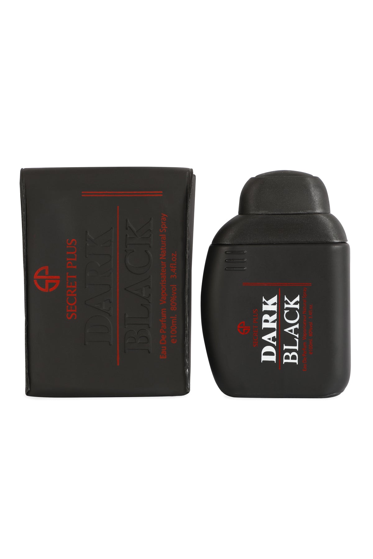 Dark Black Spray Perfume Eau De Parfum For Men - 100ML/3.4FL.OZ./3PCS