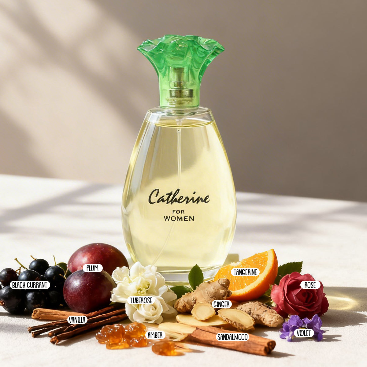 Catherine Spray Perfume Eau De Parfum For Women - 100ML/3.4FL.OZ./3PCS