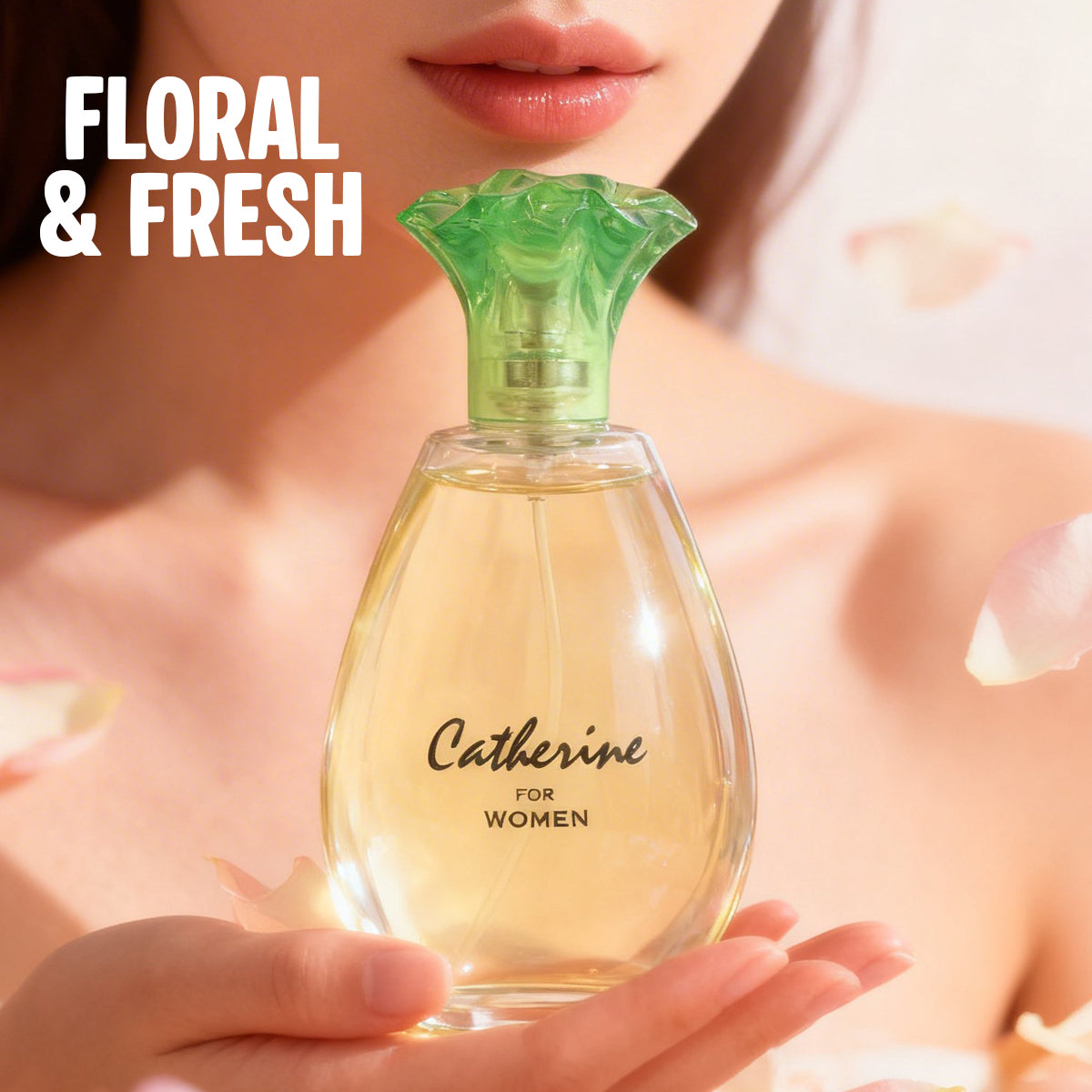 Catherine Spray Perfume Eau De Parfum For Women - 100ML/3.4FL.OZ./3PCS
