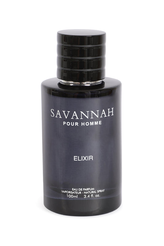Savannah Pour Homme Elixir  Spray Cologne Eau De Parfum For Men - 100ML/3.4 FL.OZ/3PCS