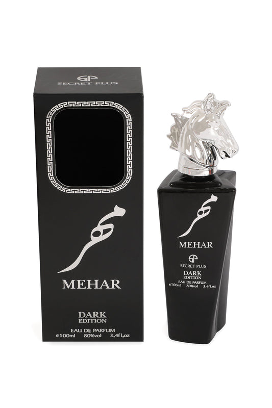 MEHAR DARK EDITION SPRAY PERFUME EAU DE PARFUM FOR MEN - 100ML/3.4FL.OZ.