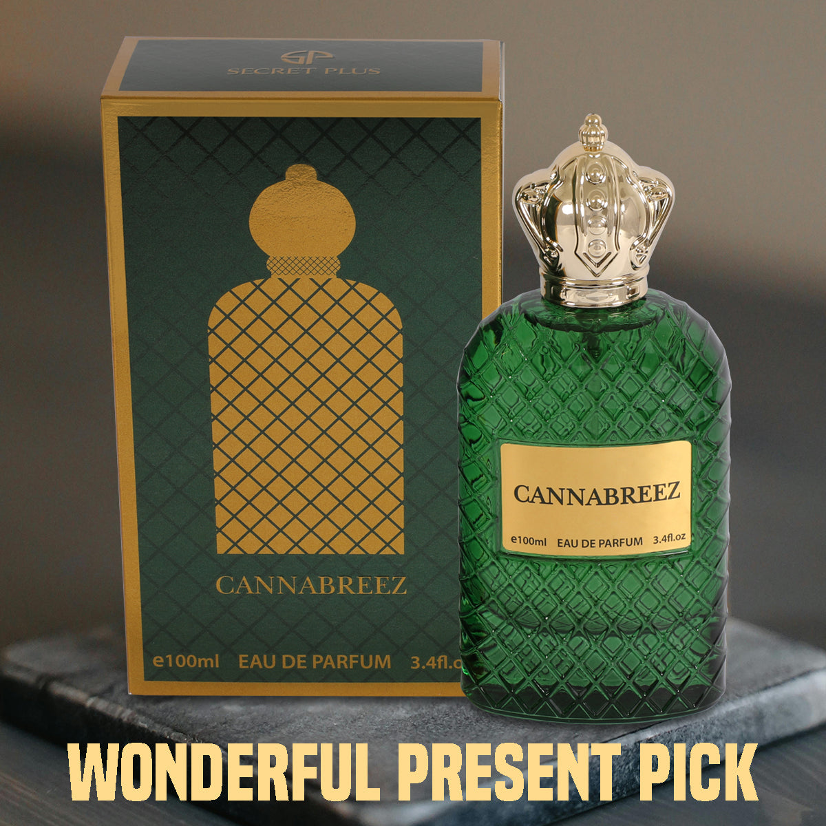 Cannabreez Spray Perfume Eau De Parfum For Men & Women - 100ML/3.4 FL.OZ/3PCS