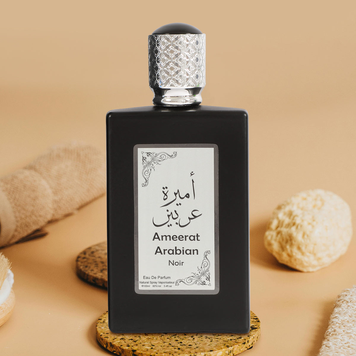 Ameerat Arabian Noir Spray Perfume Eau De Parfum For Men - 100ML/3.4FL.OZ./3PCS