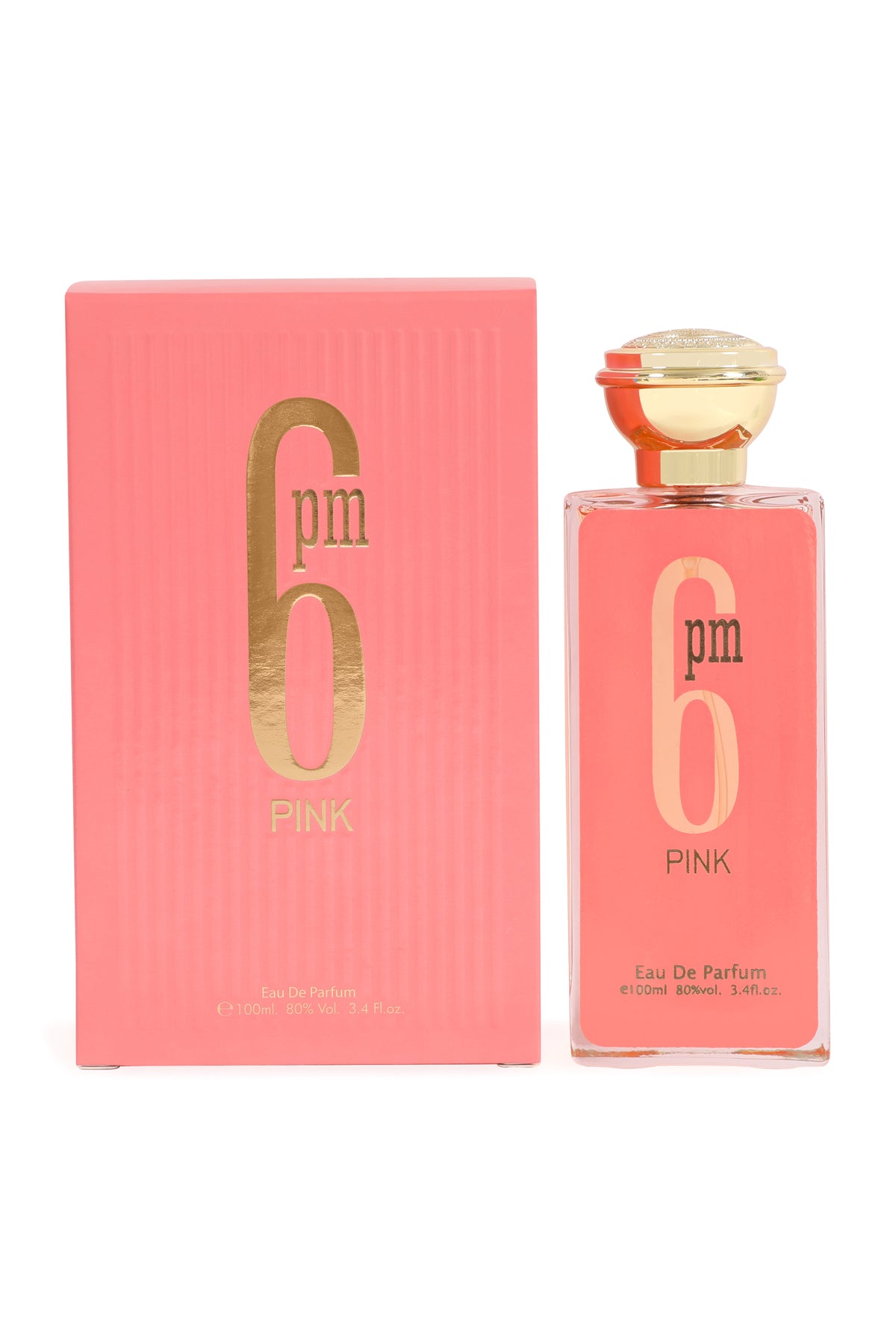 6 Pm Pink Spray Perfume Eau De Parfum For Women - 100ML/3.4FL.OZ./3PCS