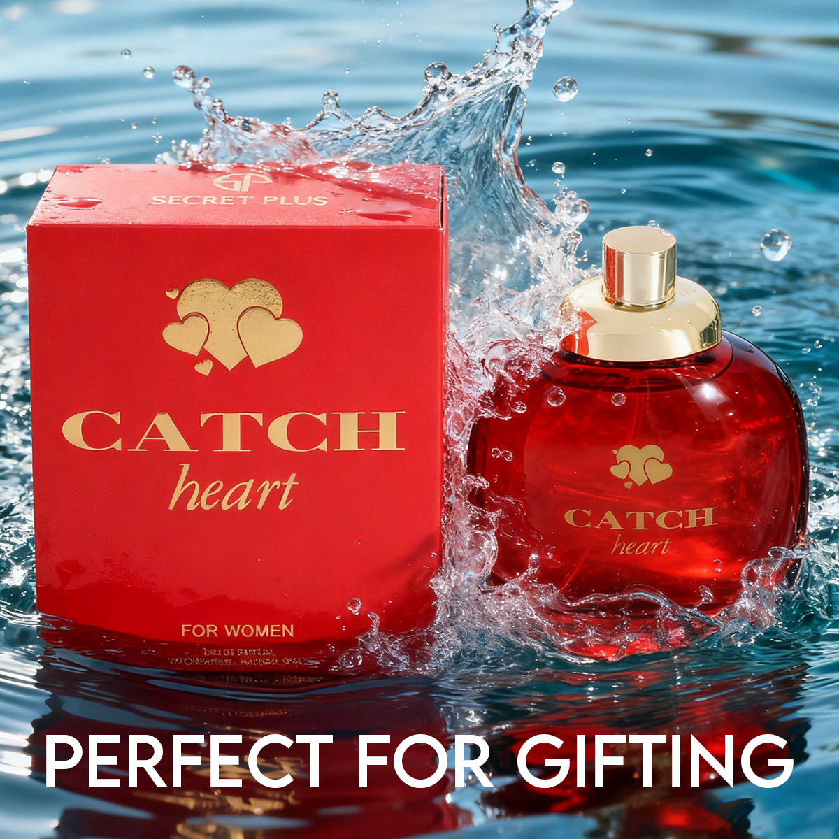 Catch Heart Spray Perfume Eau De Parfum For Women - 100ML/3.4FL.OZ./3PCS