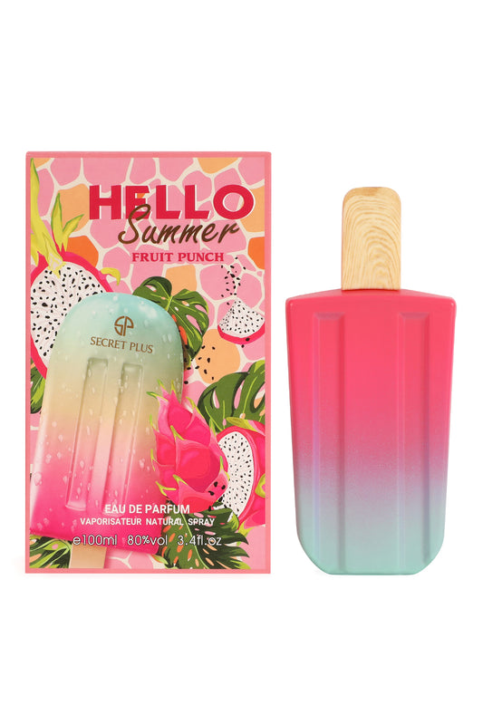 Hello Summer Fruit Punch Spray Perfume Eau De Parfum For Women - 100ML/3.4FL.OZ./3PCS