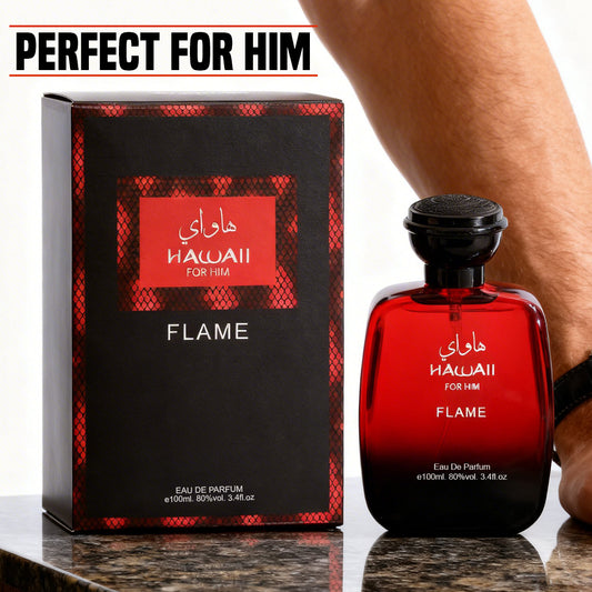 Hawaii Flame Spray Perfume Eau De Parfum For Men - 100ML/3.4FL.OZ./3PCS