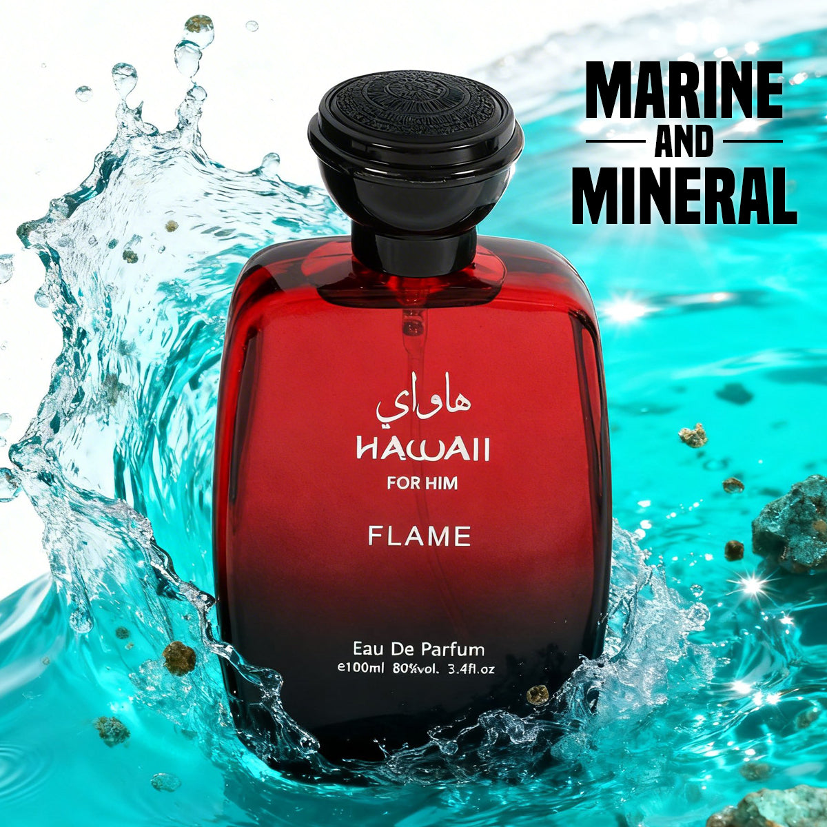 Hawaii Flame Spray Perfume Eau De Parfum For Men - 100ML/3.4FL.OZ./3PCS