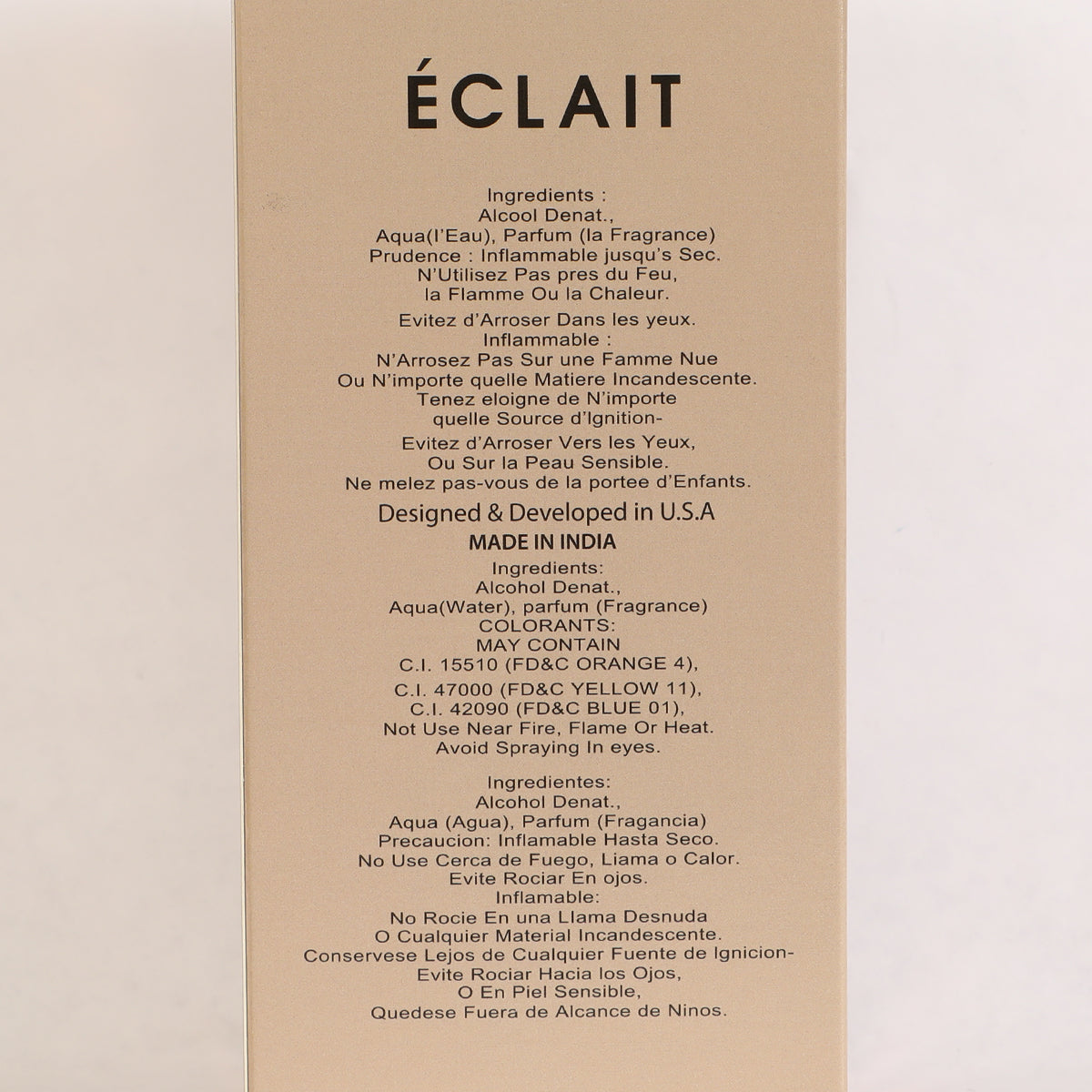 Eclait Spray Perfume Eau De Parfum For Women - 100ML/3.4FL.OZ./3PCS