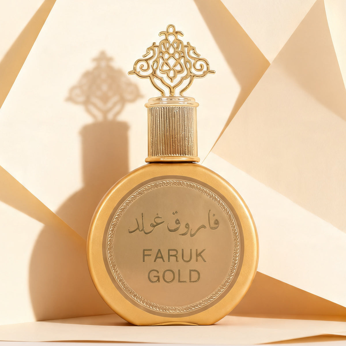 Faruk Gold Spray Perfume Eau De Parfum For Men And Women - 100ML/3.4FL.OZ./3PCS