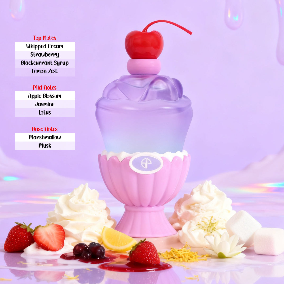 So Good Purple Spray Perfume Eau De Parfum For Women - 100ML/3.4FL.OZ./3PCS