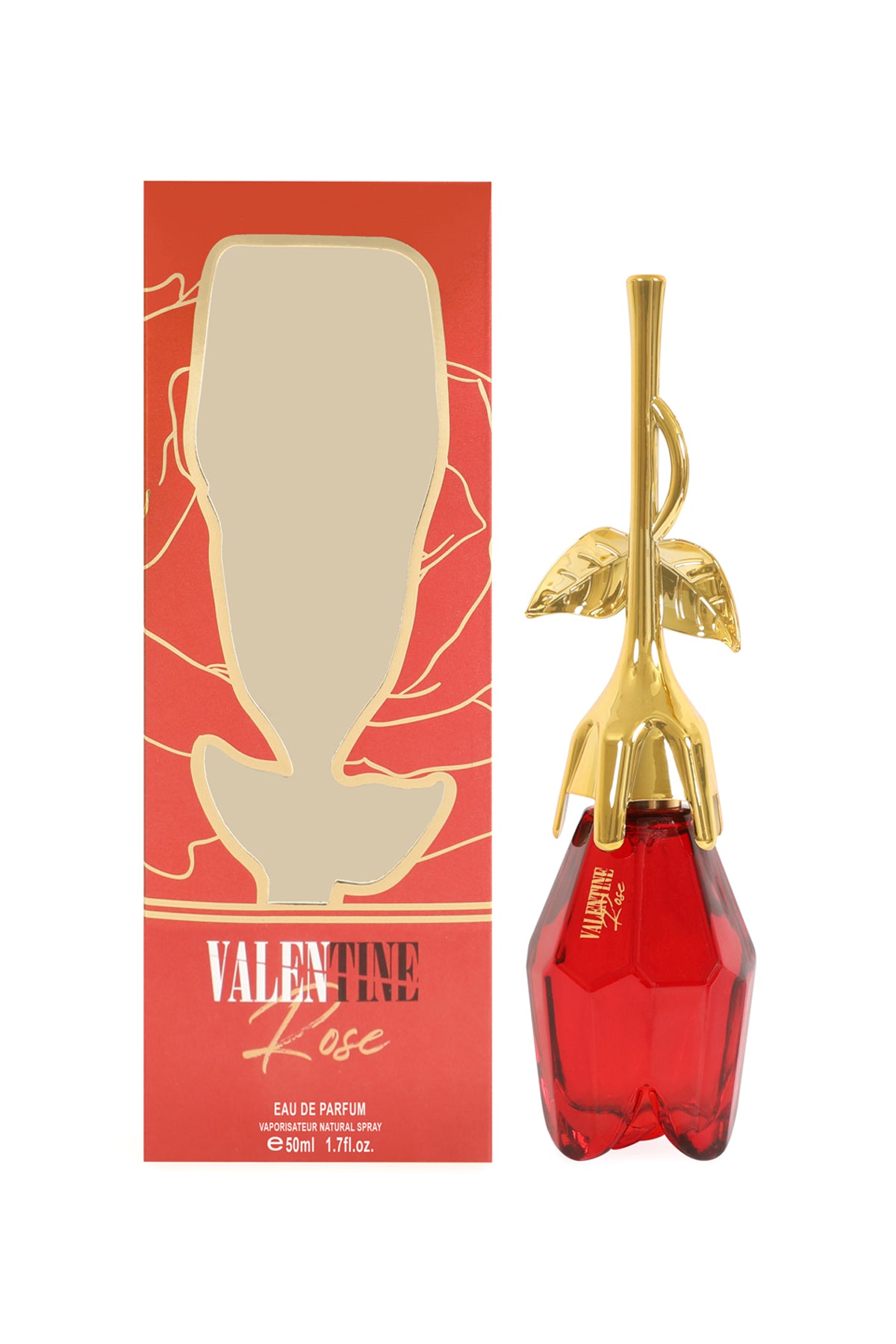 Valentine Rose Spray Perfume Eau De Parfum For Women - 50ML/1.7FL.OZ./3PCS
