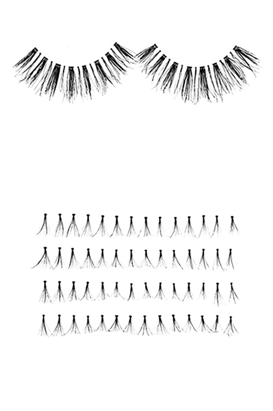 Flare Medium Black Eyelashes