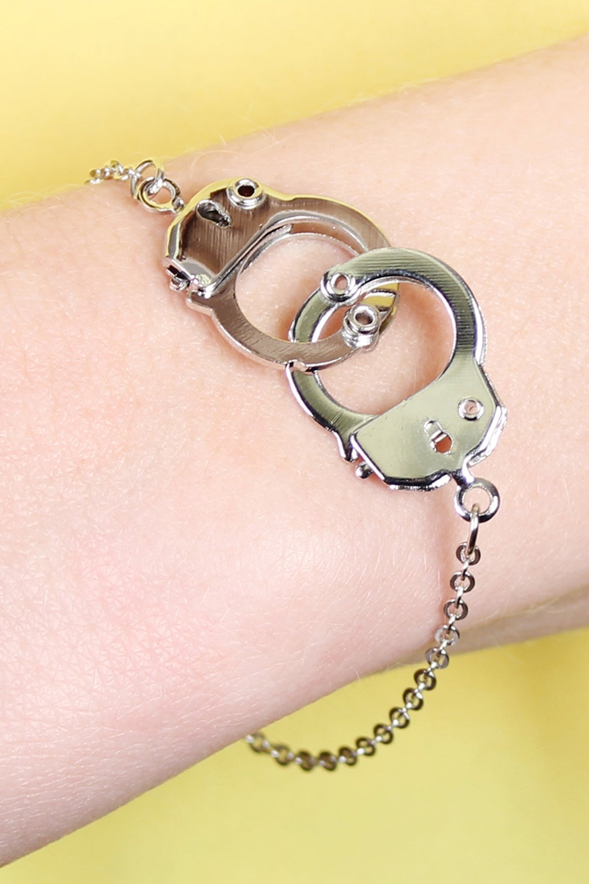 Handcuff Charm Bracelet