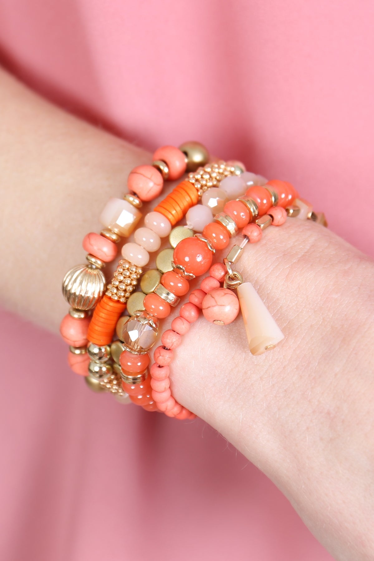 Multibeads Stretch Bracelet