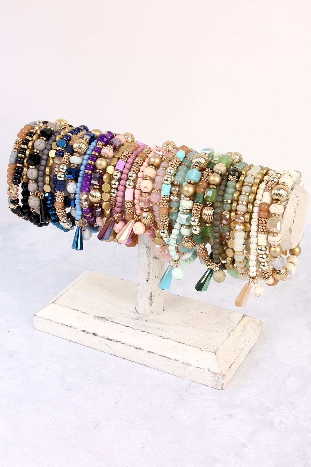 Multibeads Stretch Bracelet