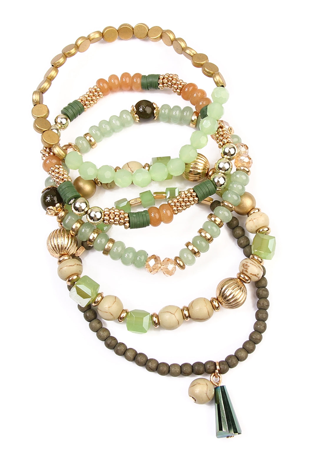 Multibeads Stretch Bracelet
