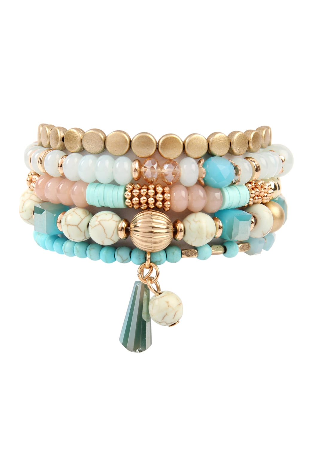 Multibeads Stretch Bracelet