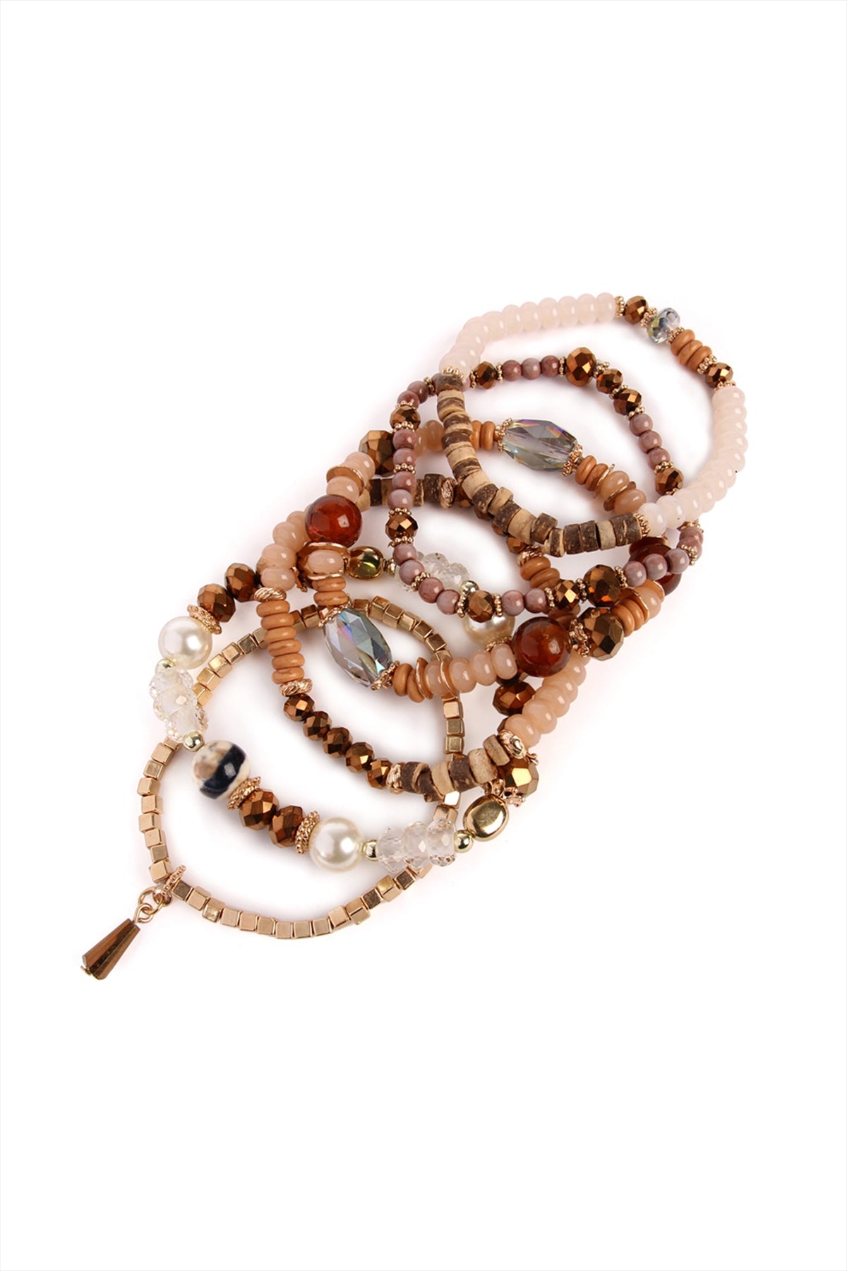 Multi Stone Beads Stackable Bracelets