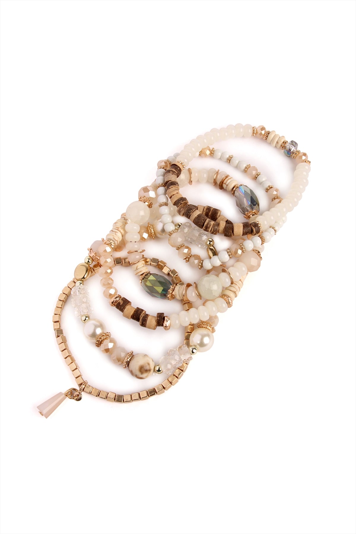 Multi Stone Beads Stackable Bracelets