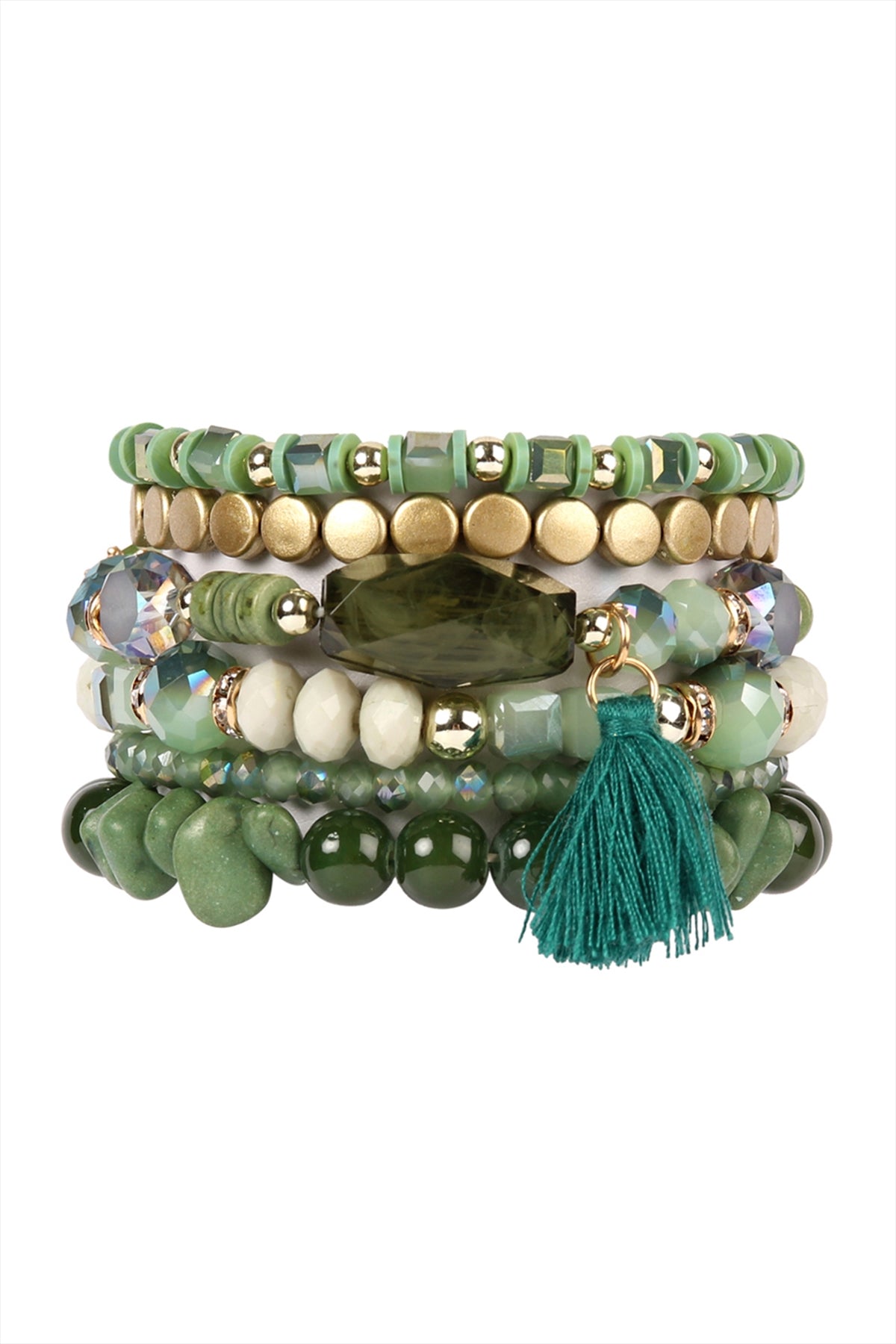 Boho Charm Tassel Bracelet