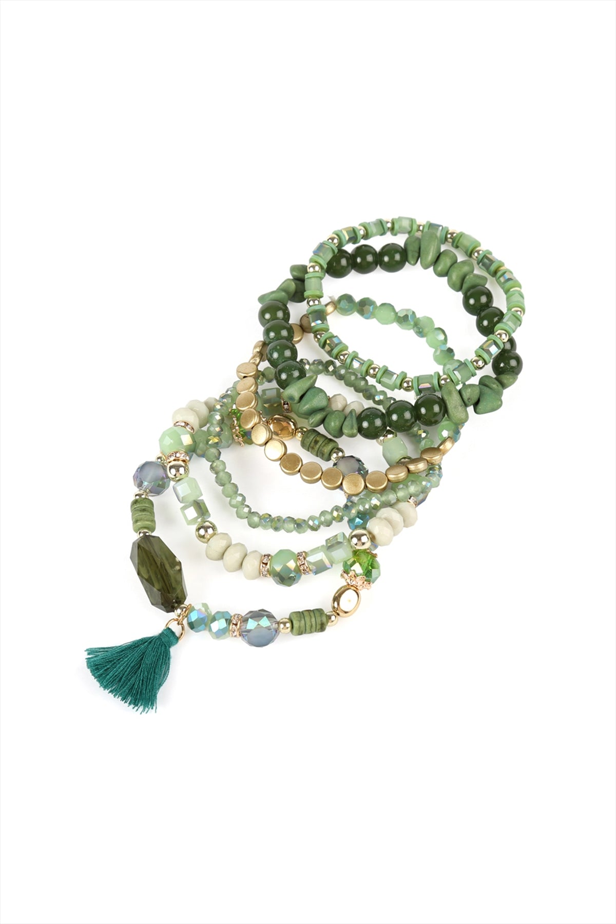Boho Charm Tassel Bracelet