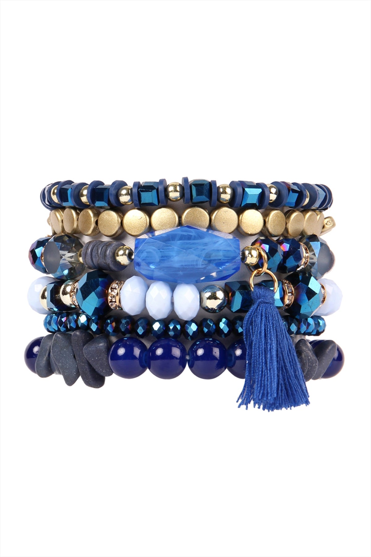 Boho Charm Tassel Bracelet