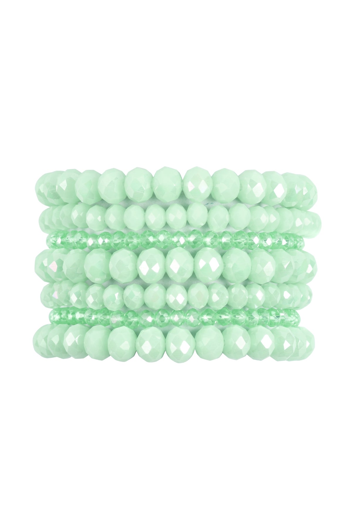 Glass Beads Stretch Bracelet