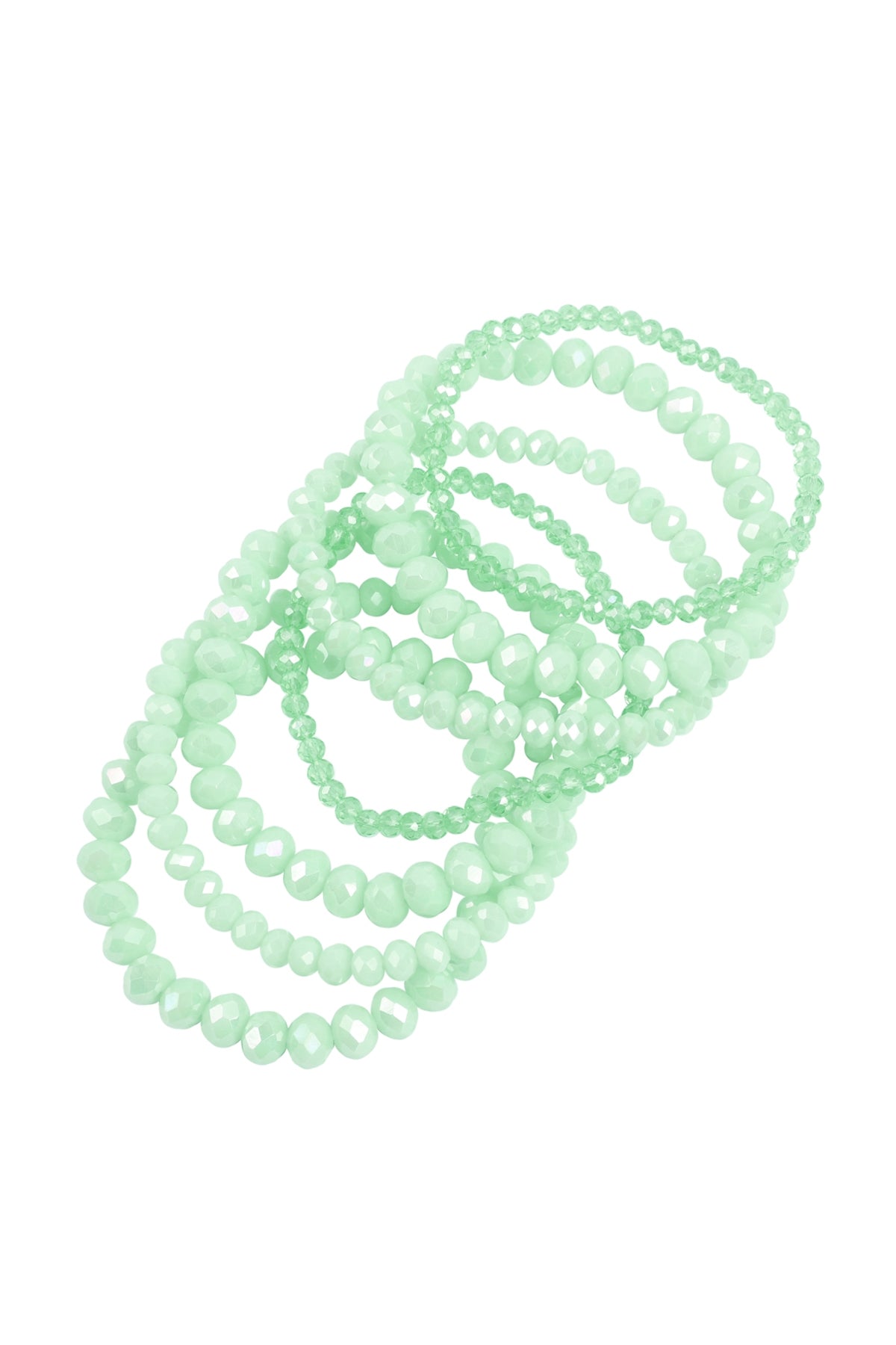 Glass Beads Stretch Bracelet