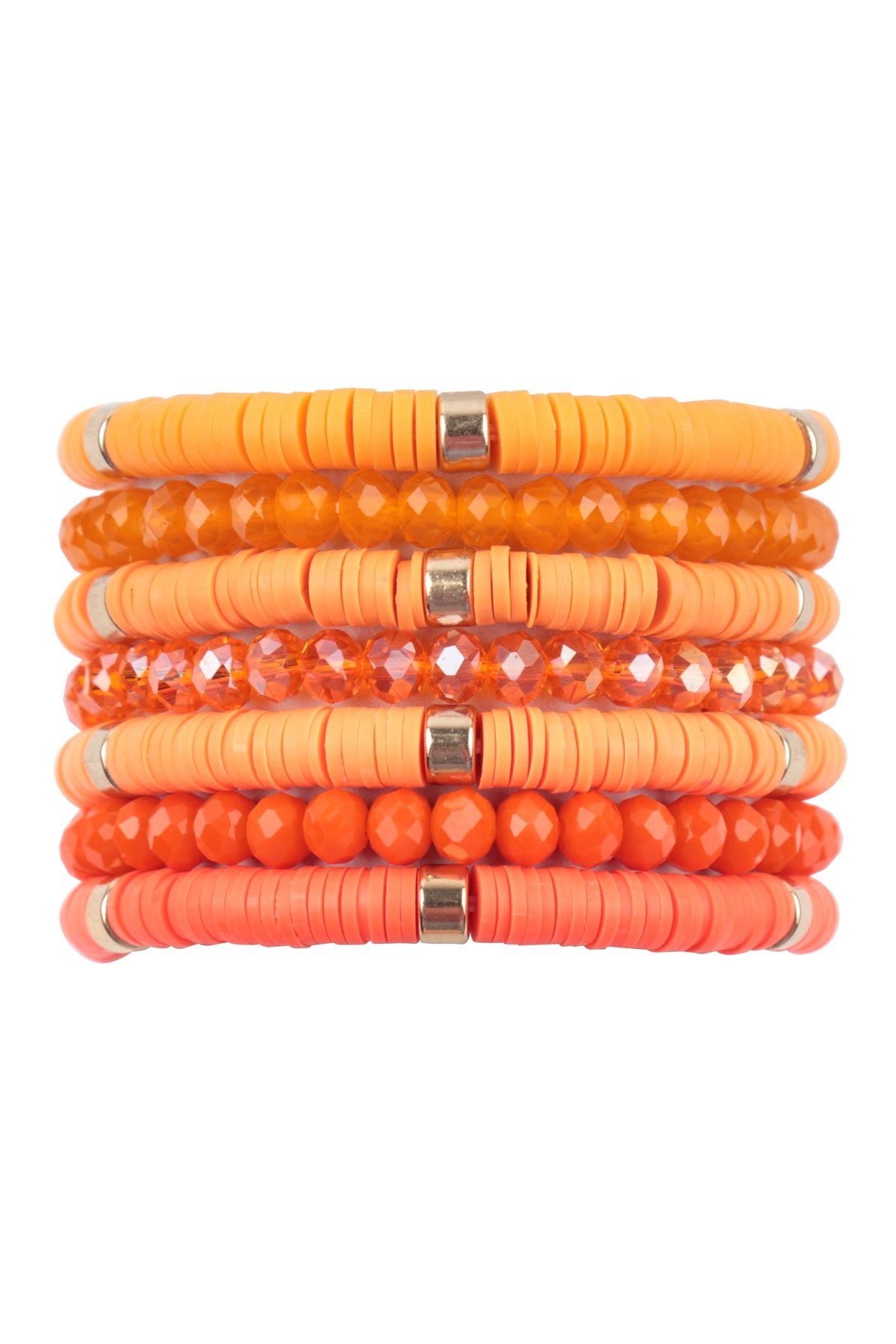 Multi Line Ring Beaded Bracelet