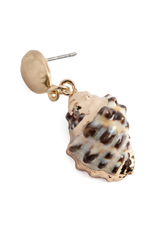 Sea Shell Drop Earrings