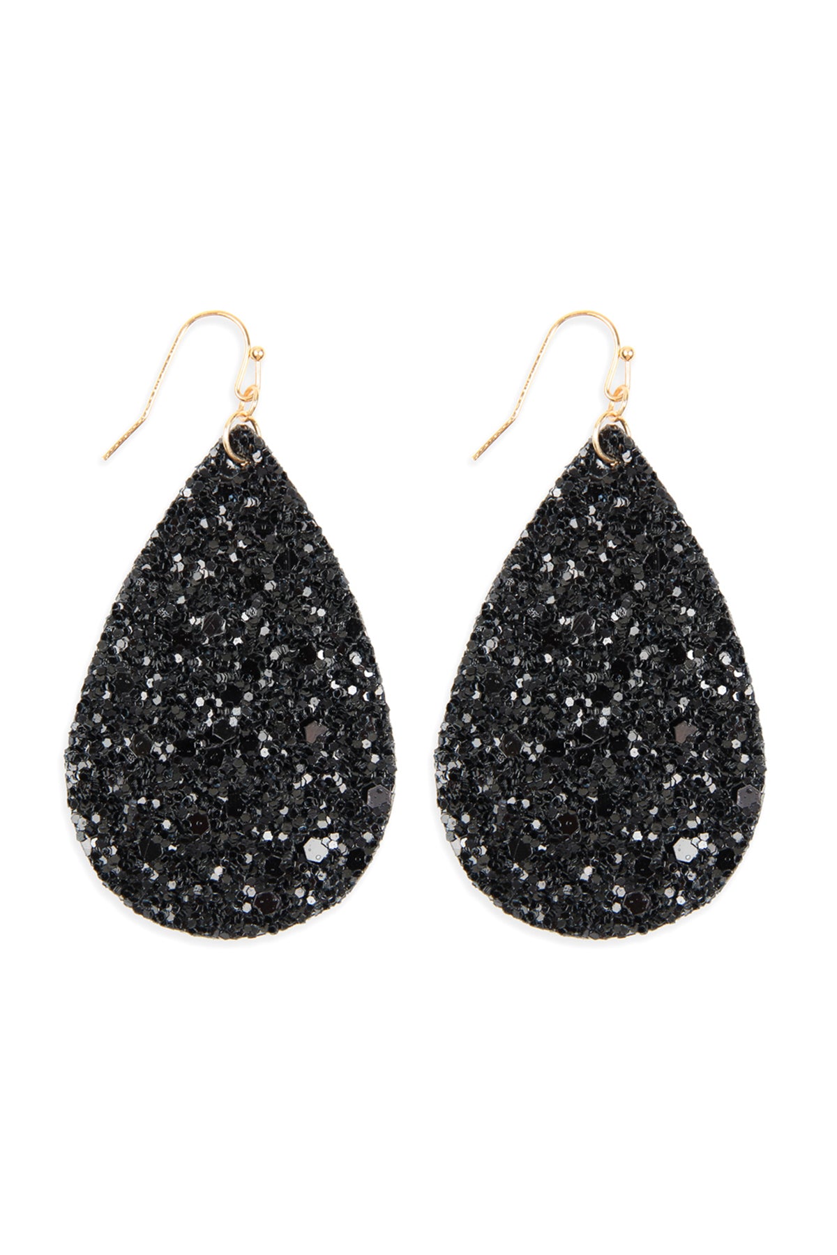 Sequin Teardrop Earrings / 1PAIRS