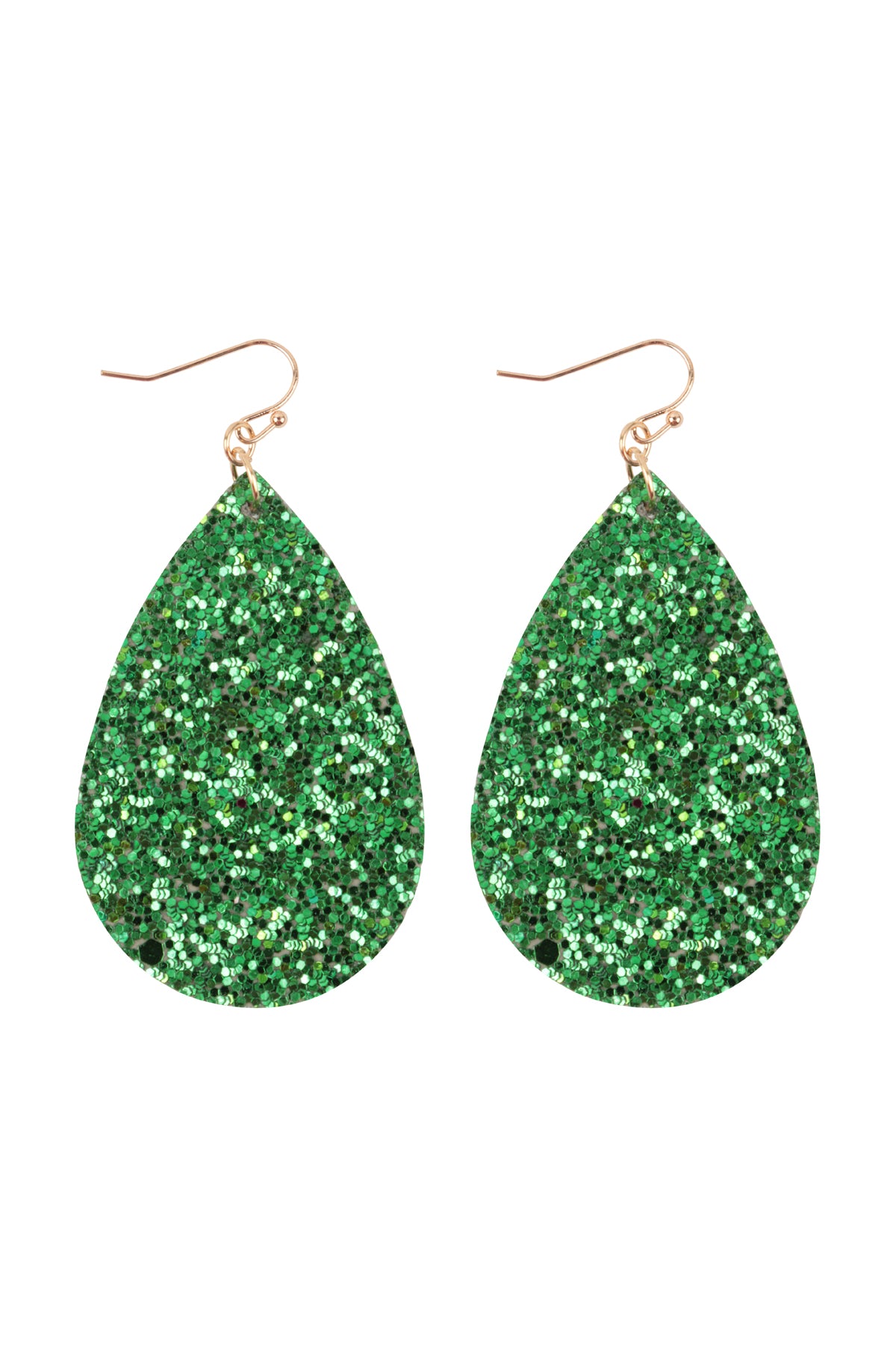 Sequin Teardrop Earrings