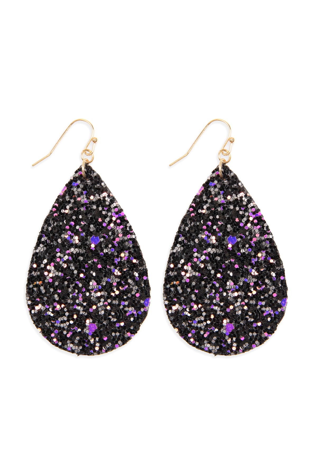 Sequin Teardrop Earrings / 1PAIRS