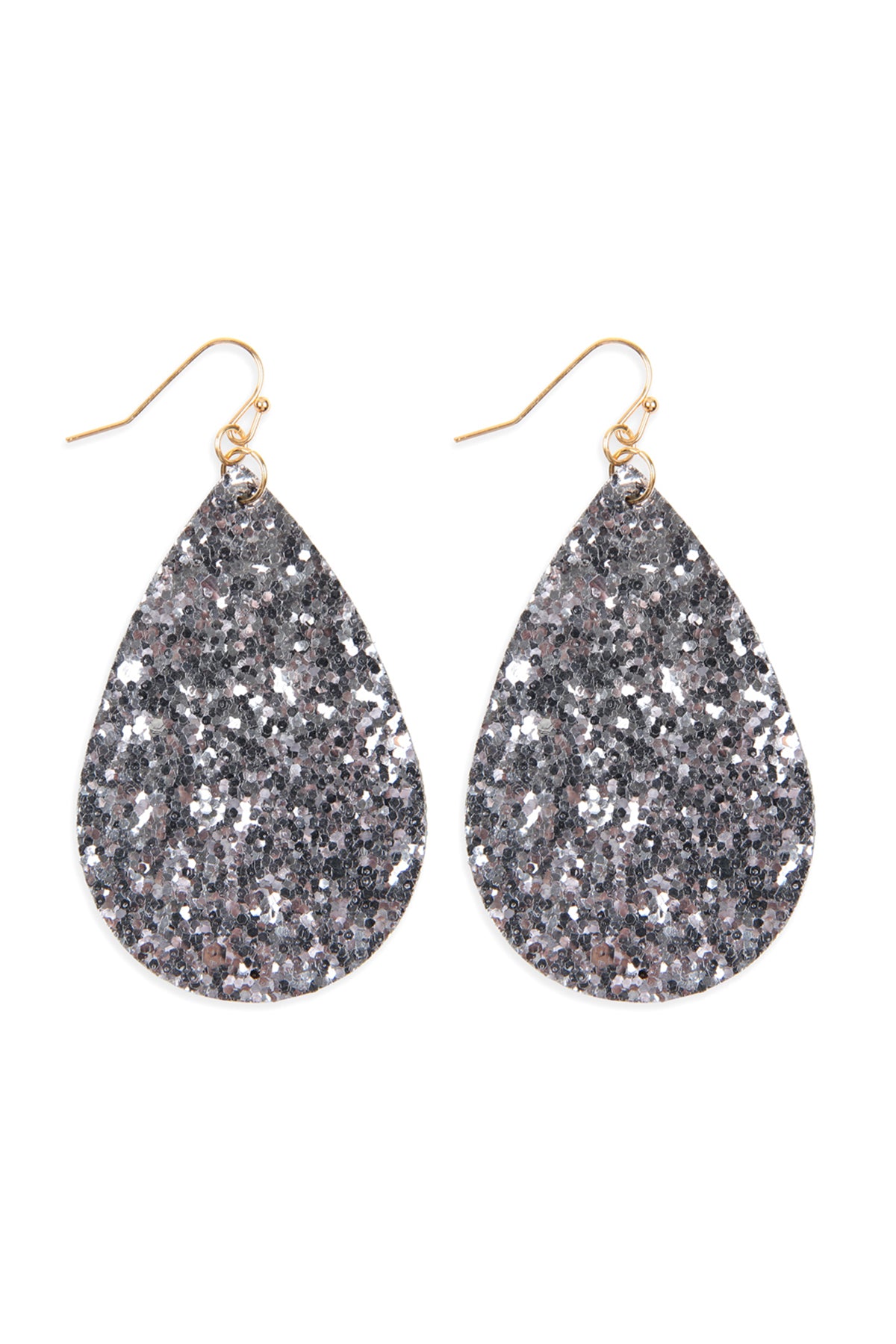 Sequin Teardrop Earrings