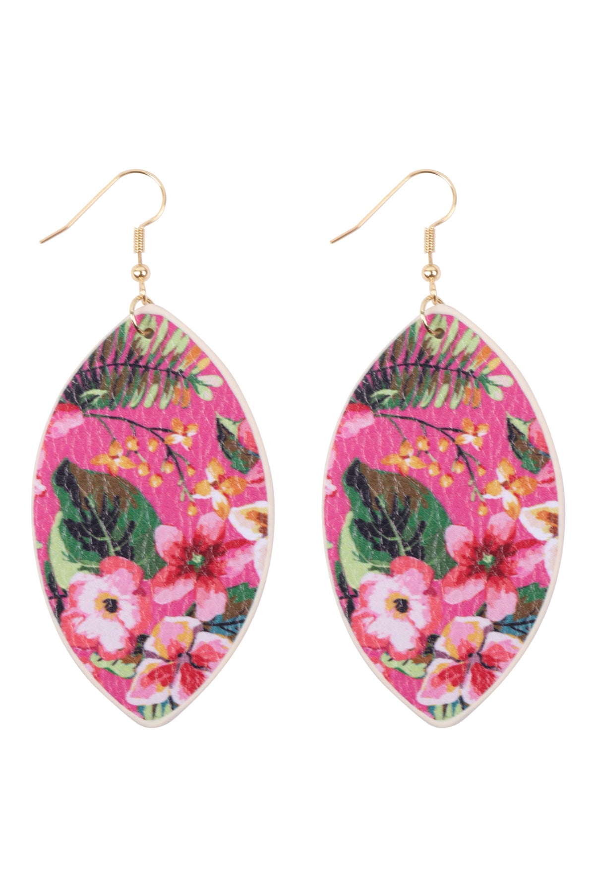 Tropical Print Mar2uise Drop Earrings