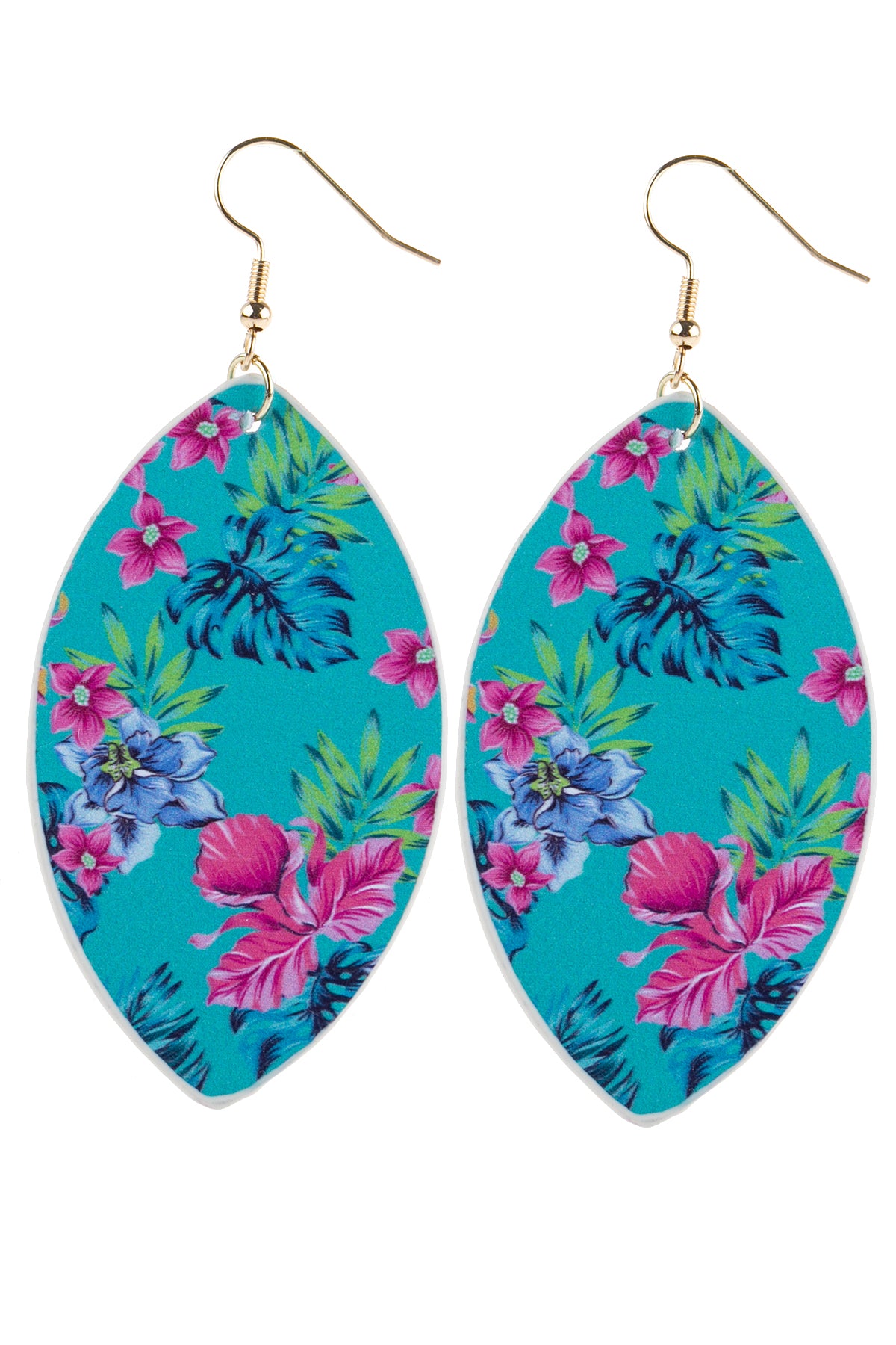Tropical Print Mar2uise Drop Earrings