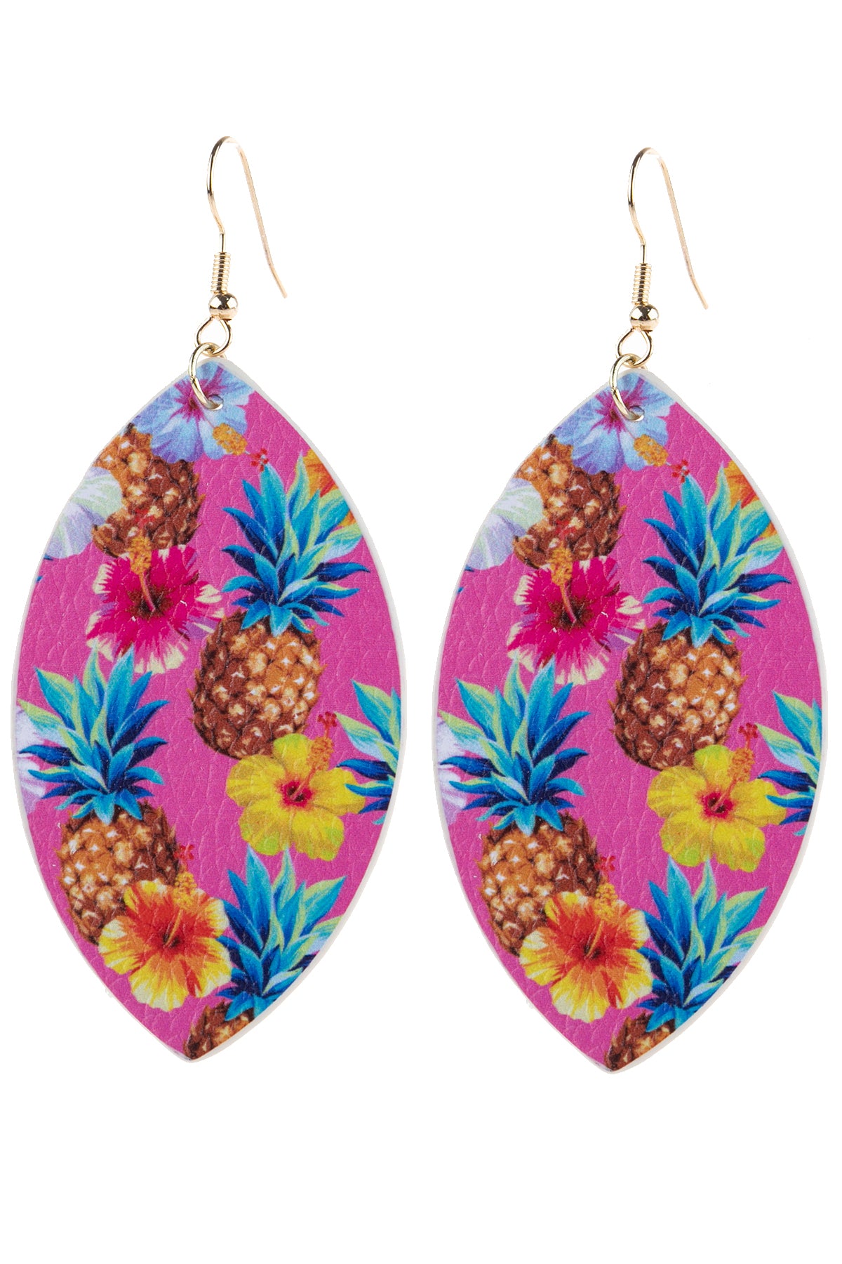Tropical Print Mar2uise Drop Earrings