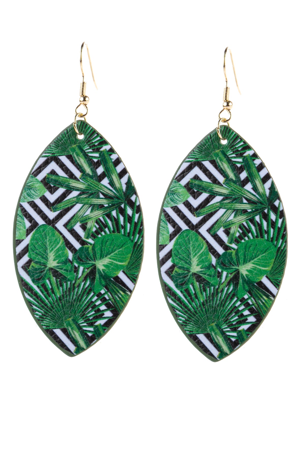 Tropical Print Mar2uise Drop Earrings