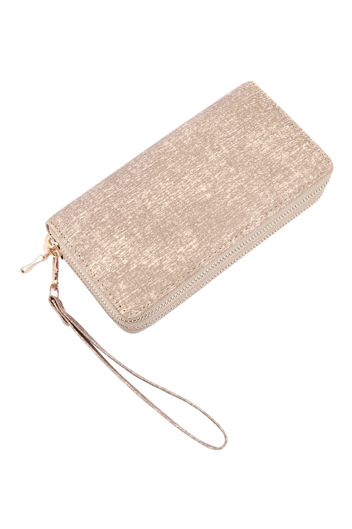 Double Zipper Fashion Wallet