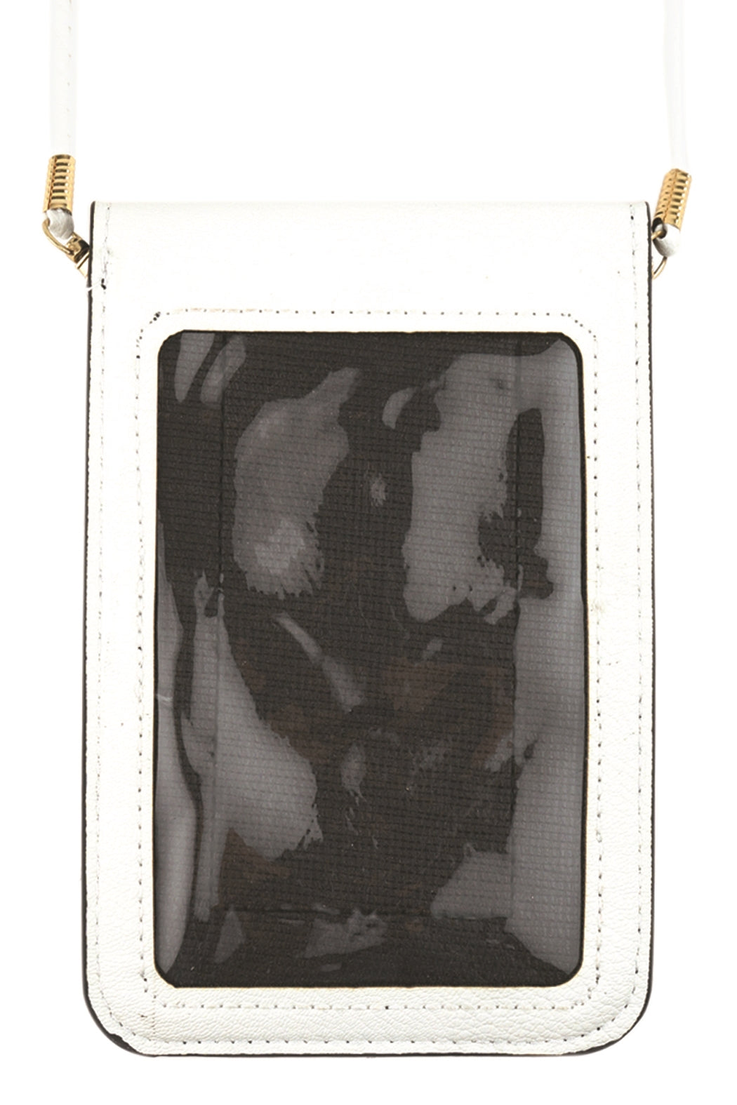 Baseball Cellphone Transparent Crossbody Bag