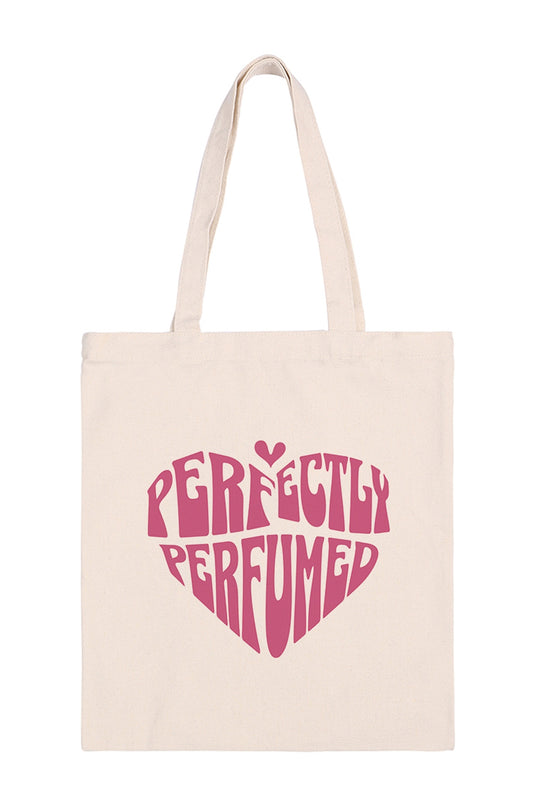Perfectly Perfume Minimalist Fashion Tote Bag