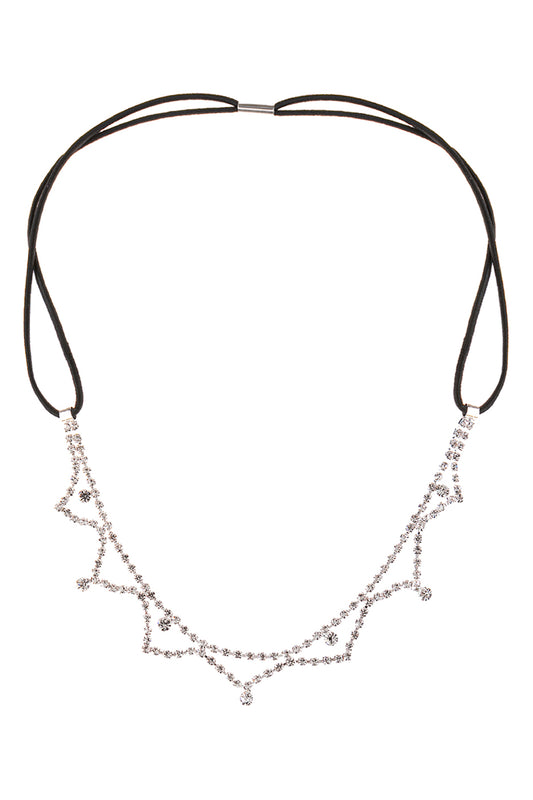 Rhinestone Headband - Shiny Hair Accessory